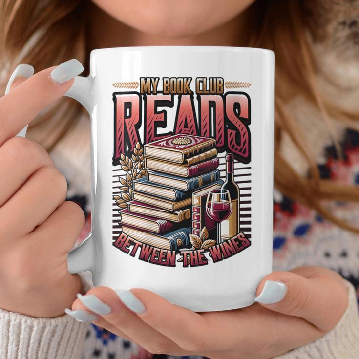 My Book Club Reads Between The Wines Book Club Reading Graphic Print Coffee Mug Unique Gifts