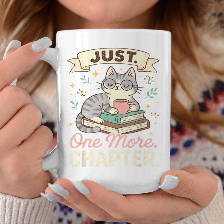 Book Lover Cute Cat Coffee Just 1 More Chapter Cozy Reading Graphic Print Coffee Mug Unique Gifts Book Lover Cute Cat Coffee Just 1 More Chapter Cozy Reading Graphic Print Coffee Mug Unique Gifts