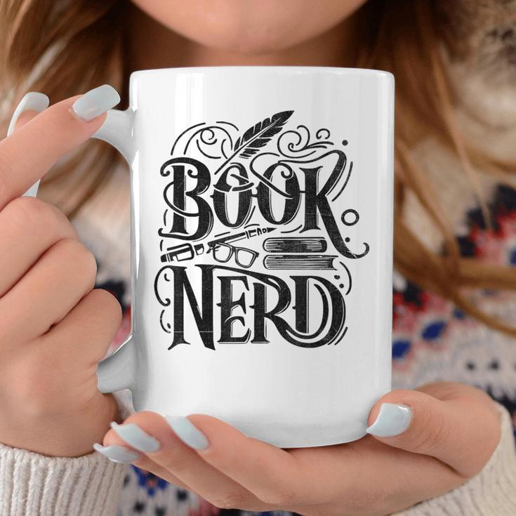 Book Nerd Books Reading Bookworm Bibliophile Graphic Print Coffee Mug Unique Gifts