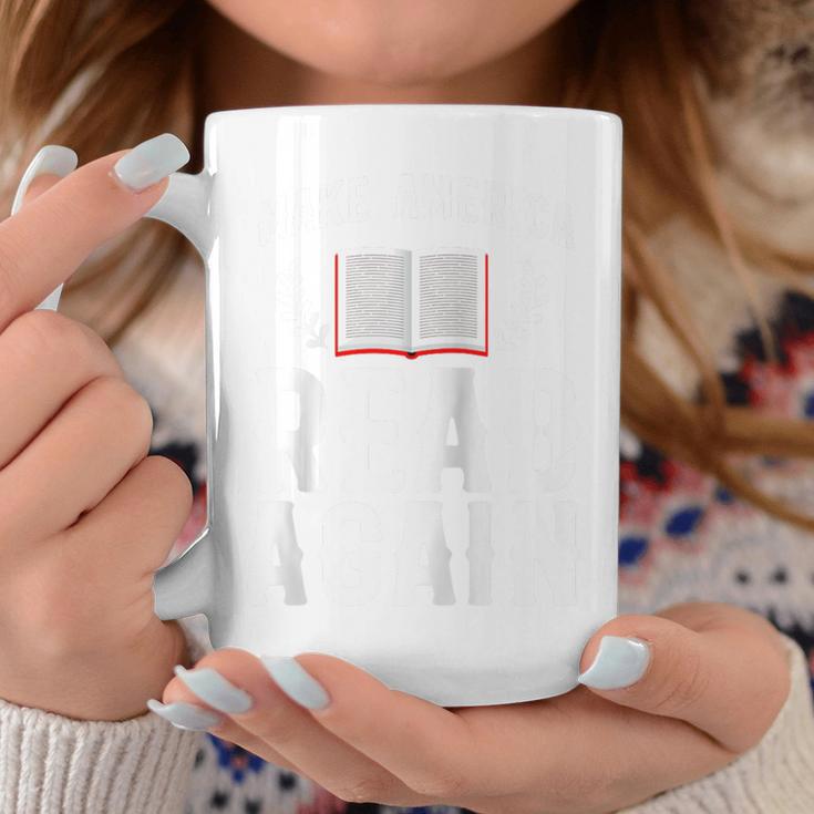 Book Reading Make America Read Again Raglan Baseball Tee Graphic Print Coffee Mug Unique Gifts