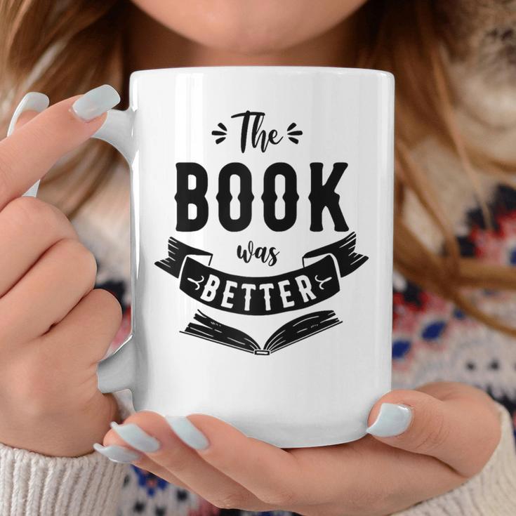 Book Reading The Book Was Better Raglan Baseball Tee Graphic Print Coffee Mug Unique Gifts