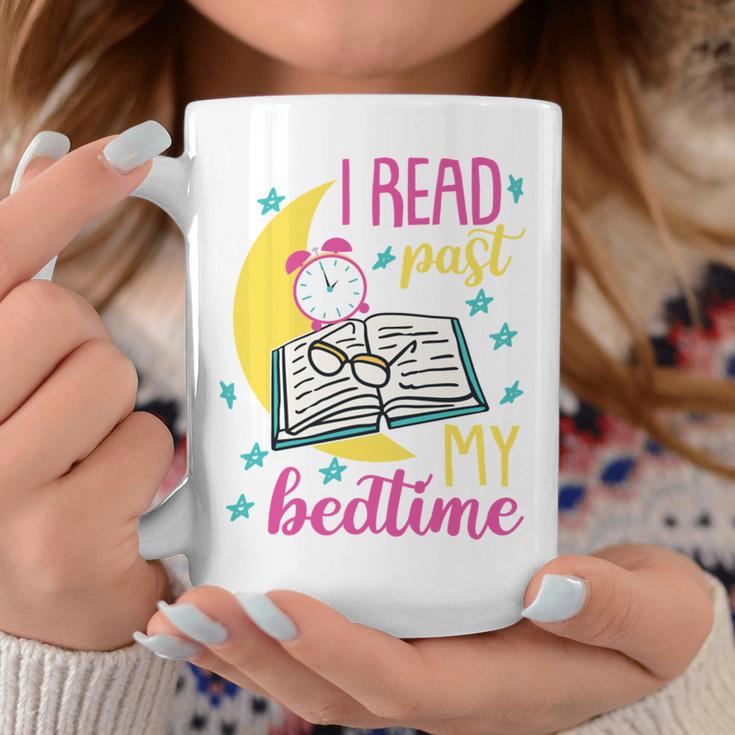 Book Reading I Read Past My Bedtime Graphic Print Coffee Mug Unique Gifts