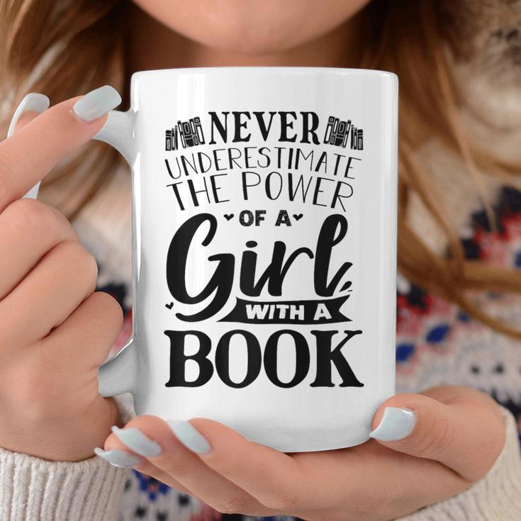 Book Reading Graphic Women Girls Book Lovers Librarian Graphic Print Coffee Mug Unique Gifts