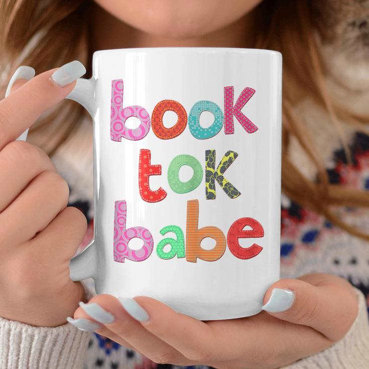 Book Tok Babe Bookish Woman Loves To Read Reading Novels Graphic Print Coffee Mug Unique Gifts