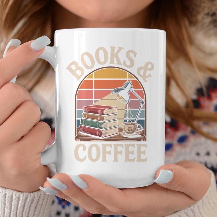 Books And Coffee Reading Book Lover Bookworm Graphic Print Coffee Mug Unique Gifts