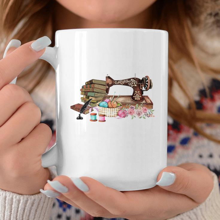 BOOKS AND SEWING QUILTING Quilting FOR MEN & WOMEN Graphic Print Coffee Mug Unique Gifts