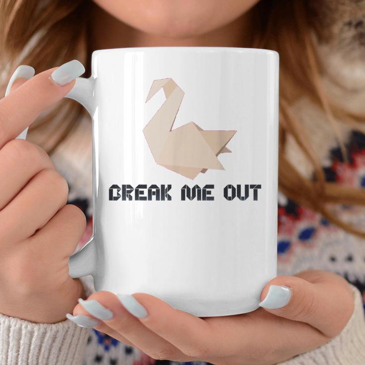 Break Me Out Of This Prison 折り紙 コーヒーマグ 面白い贈り物