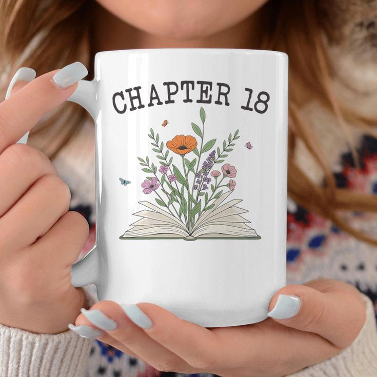 Chapter 18 Book Lovers & Readers 18th Birthday Wildflowers Premium Tri-Blend Graphic Print Coffee Mug Unique Gifts Chapter 18 Book Lovers & Readers 18th Birthday Wildflowers Premium Tri-Blend Graphic Print Coffee Mug Unique Gifts