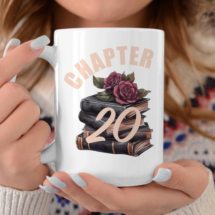 Chapter 20 20th Birthday Women Book Lovers Its My Birthday Premium Tri-Blend Graphic Print Coffee Mug Unique Gifts