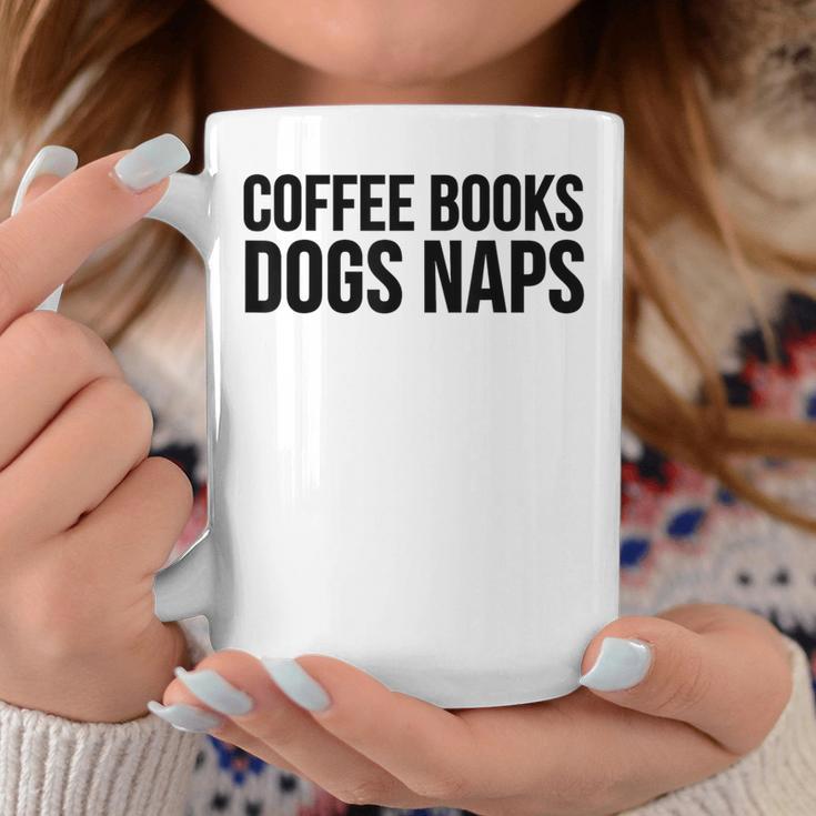 Coffee Books Dogs Naps Reading Lover Graphic Print Coffee Mug Unique Gifts Coffee Books Dogs Naps Reading Lover Graphic Print Coffee Mug Unique Gifts