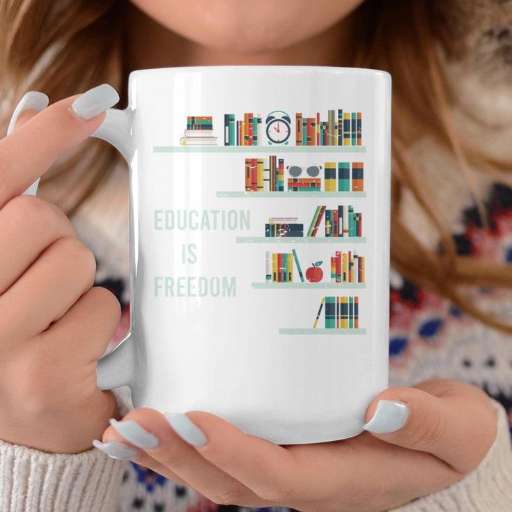 Cool Africa Education Is Freedom Library Book Graphic Print Coffee Mug Unique Gifts Cool Africa Education Is Freedom Library Book Graphic Print Coffee Mug Unique Gifts