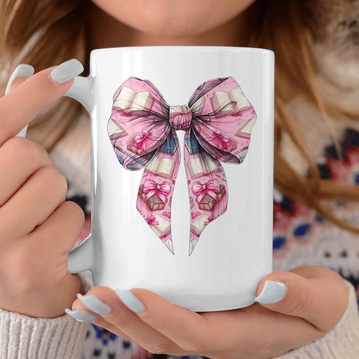 Coquette Bow Bookworm Book Reader Reading Books Pattern Girl Graphic Print Coffee Mug Unique Gifts Coquette Bow Bookworm Book Reader Reading Books Pattern Girl Graphic Print Coffee Mug Unique Gifts