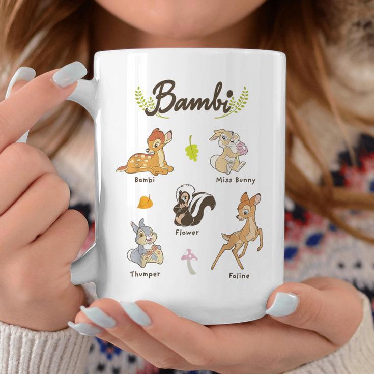 Disney Bambi Vintage Movie Characters Textbook Display Graphic Print Coffee Mug Unique Gifts
