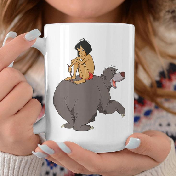 Disney The Jungle Book Mowgli And Baloo Chillin Graphic Print Coffee Mug Unique Gifts