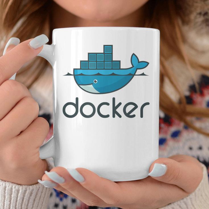 Docker Engine プラットフォーム間でのアプリケーションのデプロイと実行 コーヒーマグ 面白い贈り物
