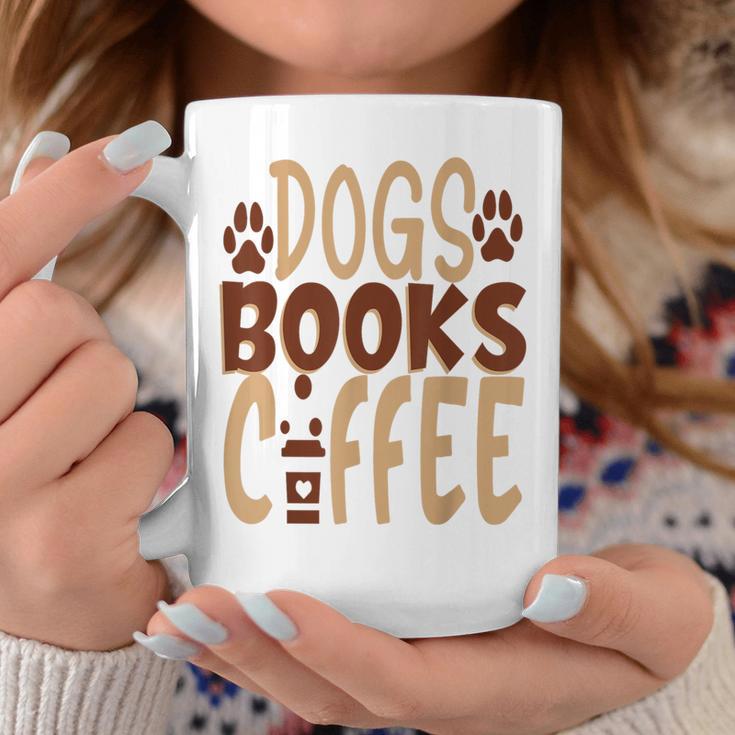 Dogs Books Coffee Lover Graphic Print Coffee Mug Unique Gifts