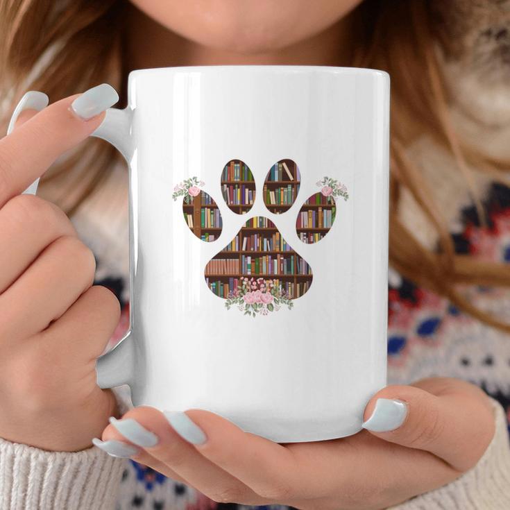 Easily Distracted By Dogs And Books Graphic Print Coffee Mug Unique Gifts