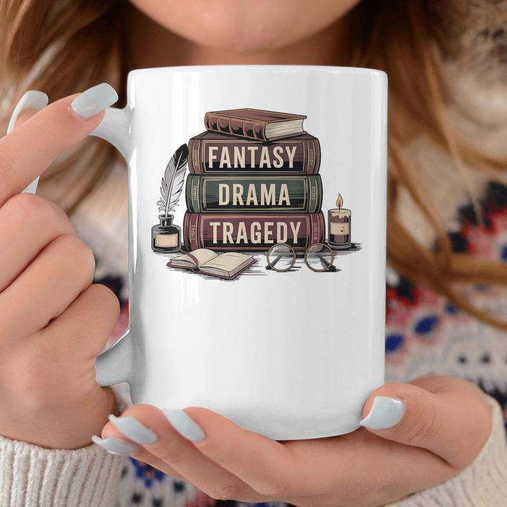 Fantasy Drama Tragedy Gothic Book Lover Bookworm Graphic Print Coffee Mug Unique Gifts