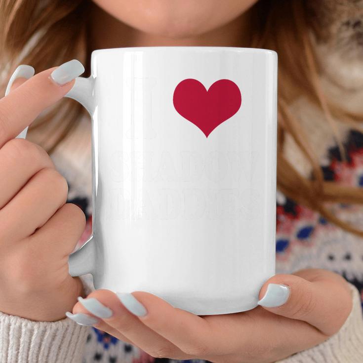 Fantasy Romantasy Book Lover I Love Heart Shadow Daddies Premium Tri-Blend Graphic Print Coffee Mug Unique Gifts