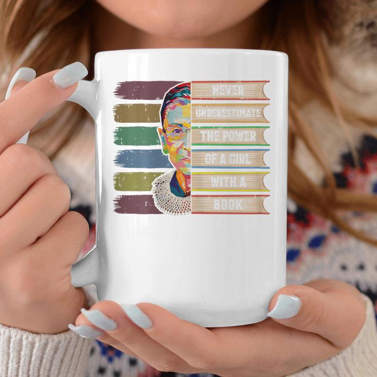 Feminist Ruth Bader Ginsburg RBG Quote Girl With Book Women Graphic Print Coffee Mug Unique Gifts Feminist Ruth Bader Ginsburg RBG Quote Girl With Book Women Graphic Print Coffee Mug Unique Gifts