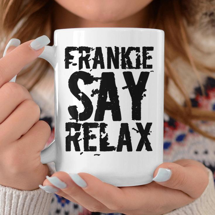 Frankieay Relax 太字フォントシャツ コーヒーマグ 面白い贈り物