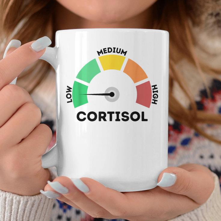 Low Cortisol Levels Meme コーヒーマグ 面白い贈り物