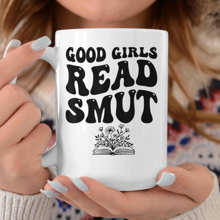 Good Girls Read Smut Book Flower Good Reader Saying Graphic Print Coffee Mug Unique Gifts Good Girls Read Smut Book Flower Good Reader Saying Graphic Print Coffee Mug Unique Gifts
