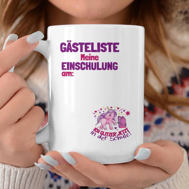 Guest List First Day At School Guest Book First Class Graphic Print Coffee Mug Unique Gifts