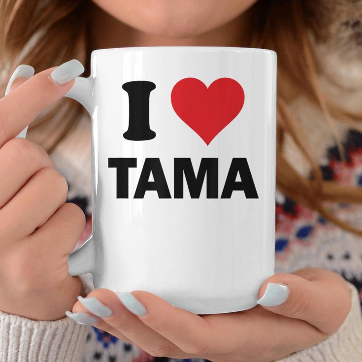 I Heart Tama Japan Love 日本土産 コーヒーマグ 面白い贈り物