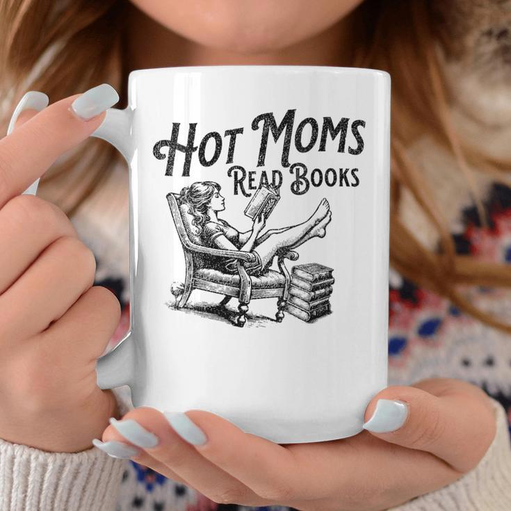 Hot Moms Read Books For Moms Book Lover Graphic Print Coffee Mug Unique Gifts