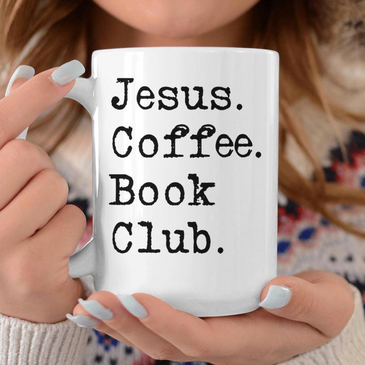 Jesus Coffee Book Club Christian Mom Life Faith God Si Graphic Print Coffee Mug Unique Gifts