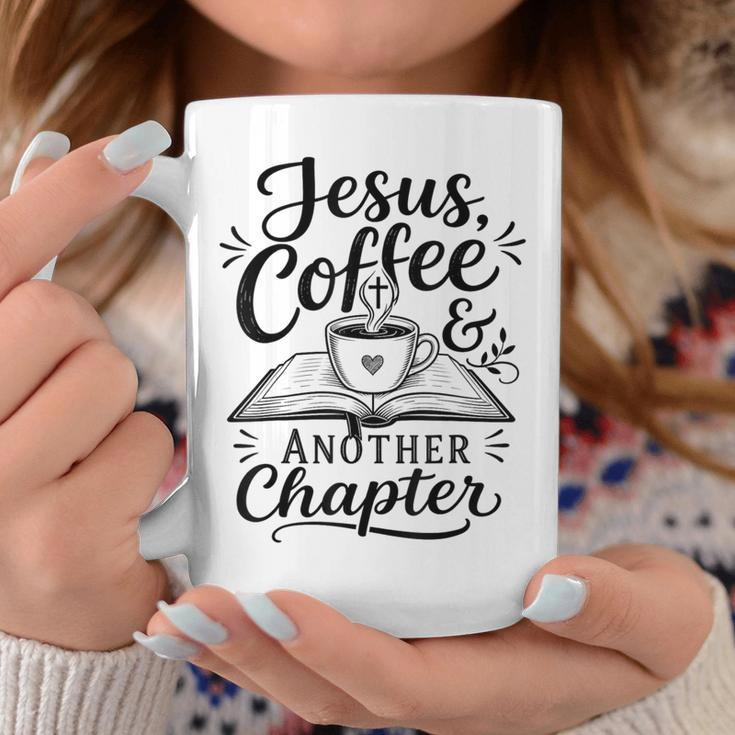 Jesus Coffee Another Chapter Christian Books Faith Graphic Print Coffee Mug Unique Gifts