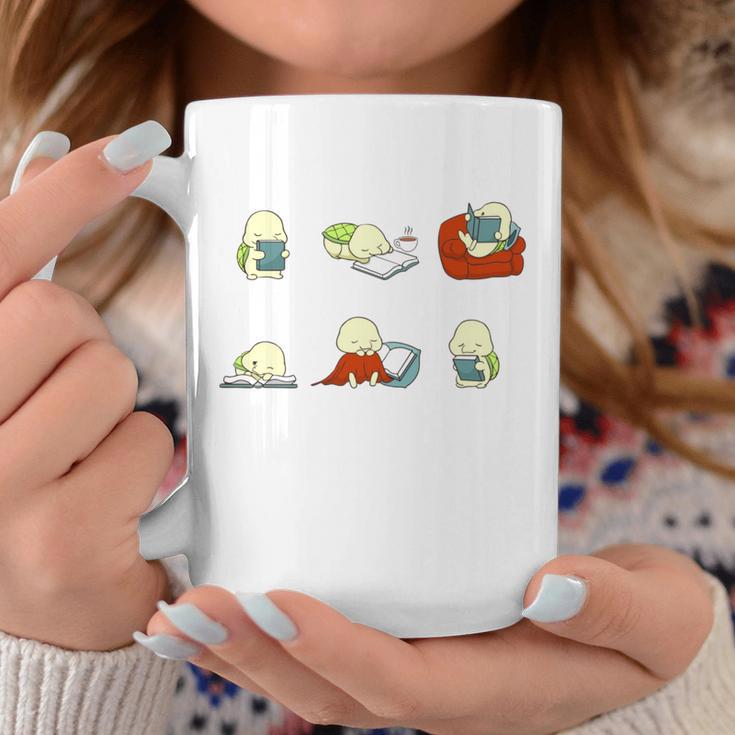 Just Bookworm Things Nerd Reading Book Tortoise Turtle Books Graphic Print Coffee Mug Unique Gifts