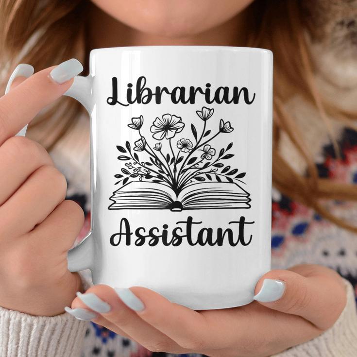 Librarian Assistant Cute Floral Book Reader Graphic Women Graphic Print Coffee Mug Unique Gifts Librarian Assistant Cute Floral Book Reader Graphic Women Graphic Print Coffee Mug Unique Gifts