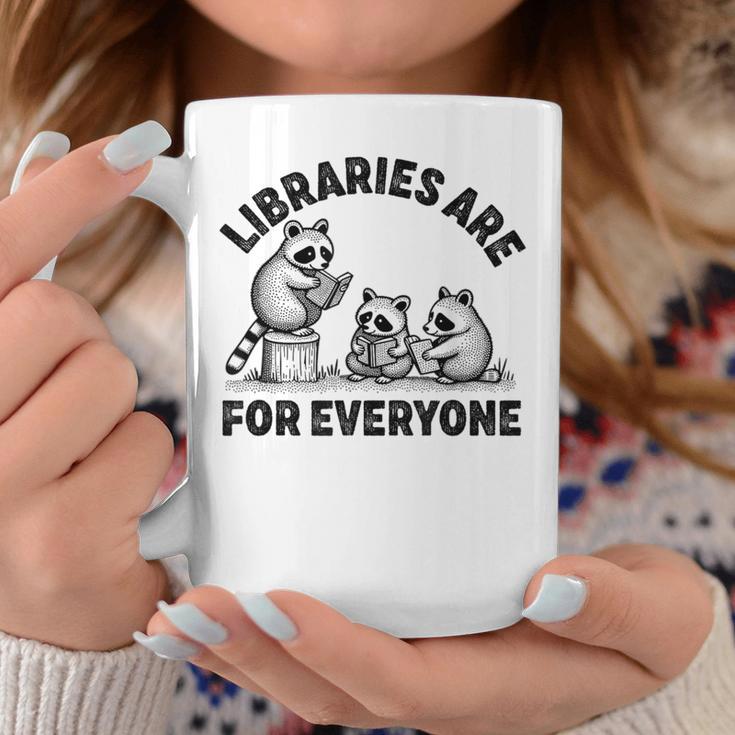 Libraries Are For Everyone Read Banned Book Librarian Reader Graphic Print Coffee Mug Unique Gifts