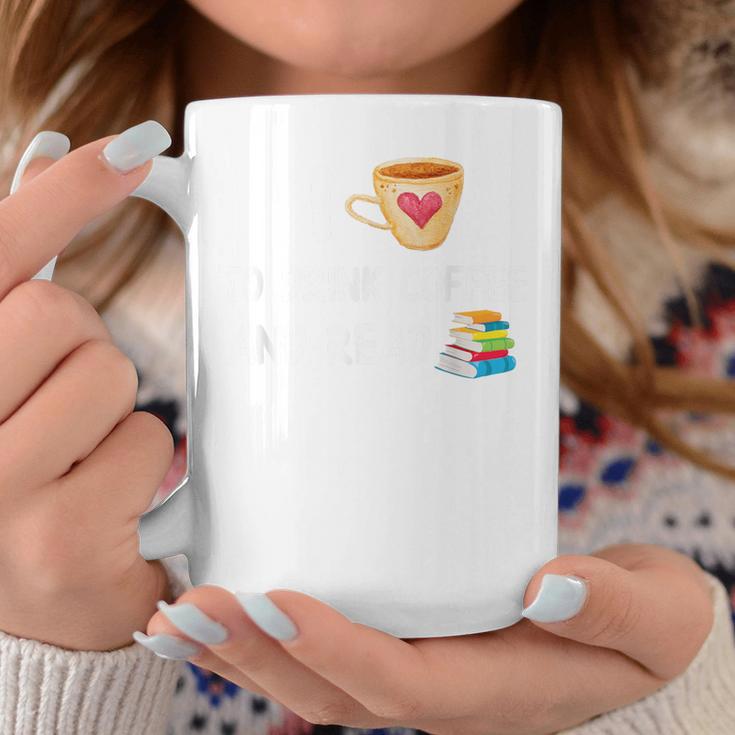 I Love To Drink Coffee And Read Reading Book Nerd Graphic Print Coffee Mug Unique Gifts