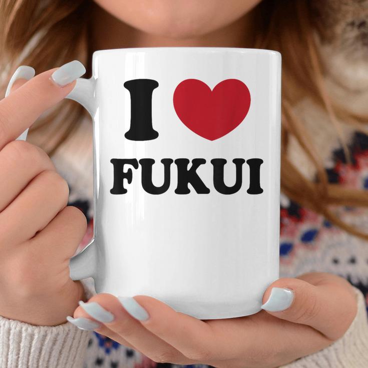 I Love Fukui 福井が大好き コーヒーマグ 面白い贈り物