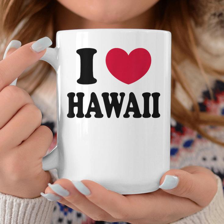 I Love Hawaii ハワイが大好き コーヒーマグ 面白い贈り物