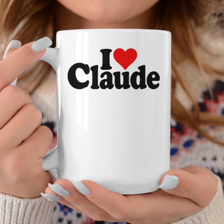 I Love Heart Claude Namee On A コーヒーマグ 面白い贈り物