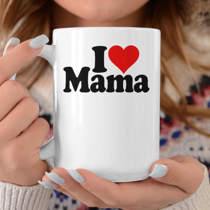 I Love Heart Mama Mother's Day Mommy Mother。 コーヒーマグ 面白い贈り物