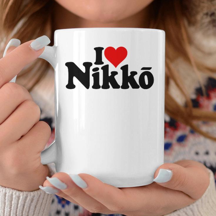 I Love Heart Nikko Japan 栃木県 コーヒーマグ 面白い贈り物