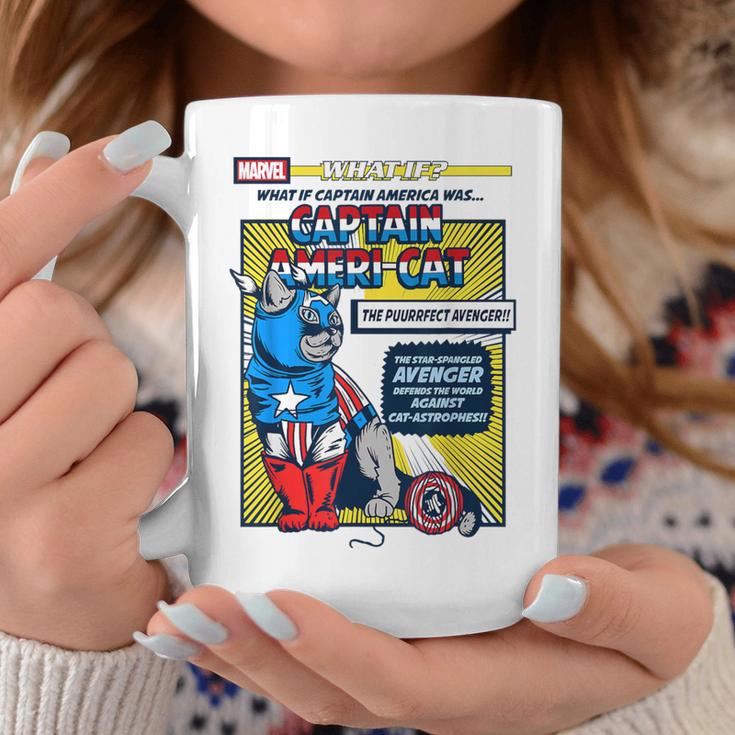 Marvel What If Captain Ameri-Cat Comic Book Cover Graphic Print Coffee Mug Unique Gifts Marvel What If Captain Ameri-Cat Comic Book Cover Graphic Print Coffee Mug Unique Gifts
