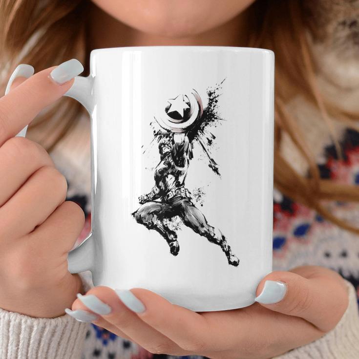Marvel Captain America Steve Rogers Comic Book Graphic Print Coffee Mug Unique Gifts