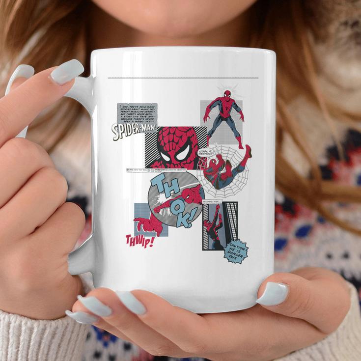 Marvel Comics Spider-Man Classic Comic Book Collage Graphic Print Coffee Mug Unique Gifts Marvel Comics Spider-Man Classic Comic Book Collage Graphic Print Coffee Mug Unique Gifts