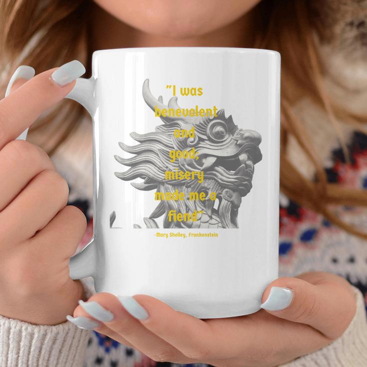 Mary Shelley Frankenstein Quote Book Lover Graphic Print Coffee Mug Unique Gifts