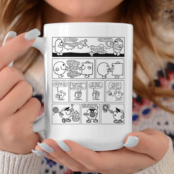 Mr Men Retro Comic Book Strip 70s & Premium Tri-Blend Graphic Print Coffee Mug Unique Gifts Mr Men Retro Comic Book Strip 70s & Premium Tri-Blend Graphic Print Coffee Mug Unique Gifts