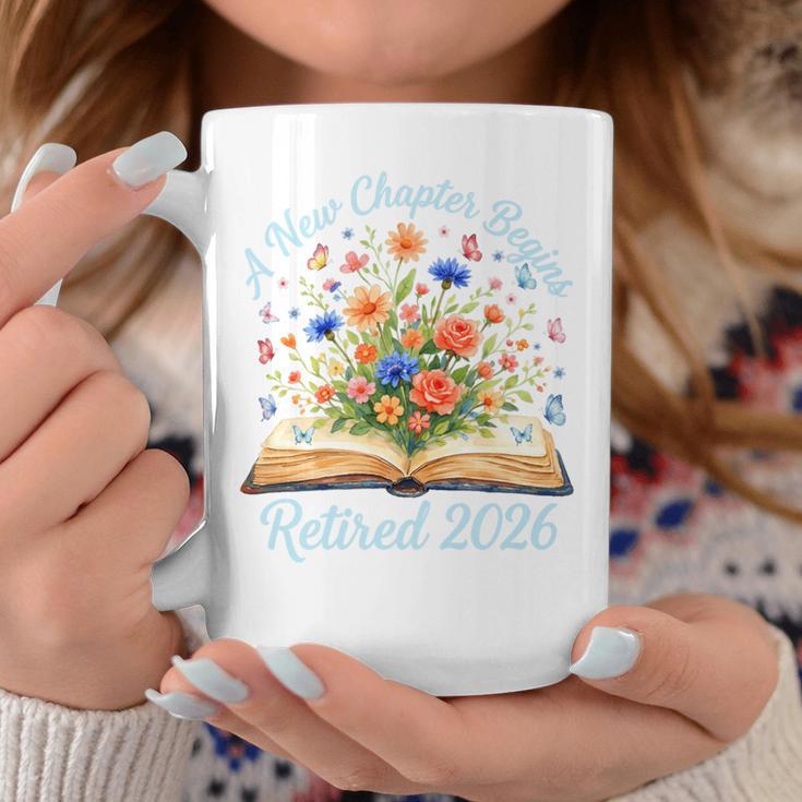 New Chapter Begins Retired 2026 Watercolor Floral Book Women Premium Tri-Blend Graphic Print Coffee Mug Unique Gifts New Chapter Begins Retired 2026 Watercolor Floral Book Women Premium Tri-Blend Graphic Print Coffee Mug Unique Gifts