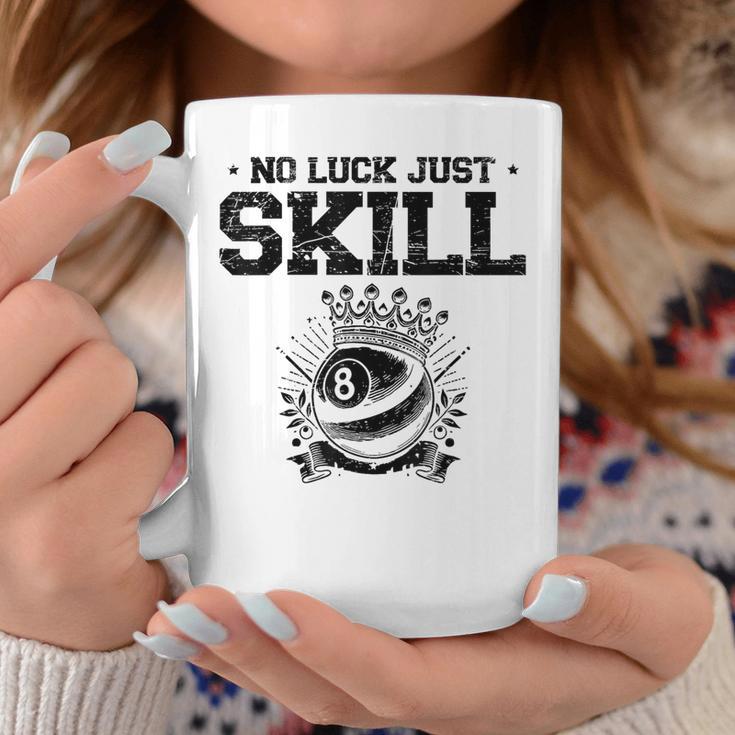 No Luck Justkill ビリヤードキュー プールスヌーカー コーヒーマグ 面白い贈り物
