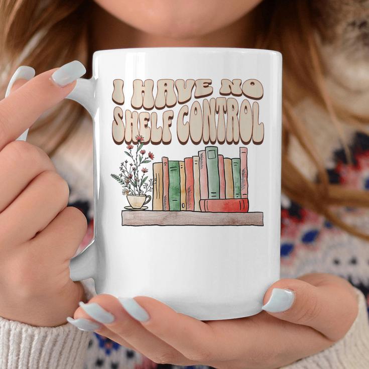 I Have No Shelf Control Bookworm Book Lover Reading Graphic Print Coffee Mug Unique Gifts