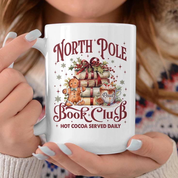 North Pole Book Club Graphic Print Coffee Mug Unique Gifts